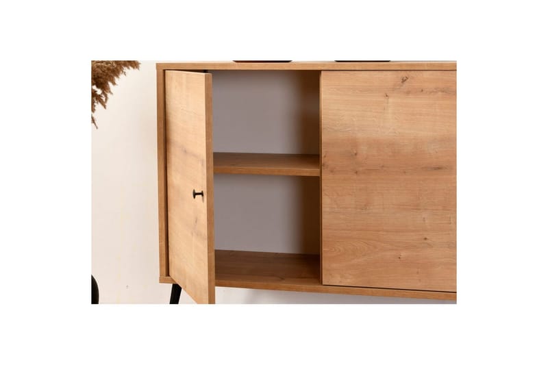 Konsoli Selougate Tammi - Keskisävyinen puu - Huonekalut - Pöytä & ruokailuryhmä - Apupöytä & sivupöytä - Konsolipöytä