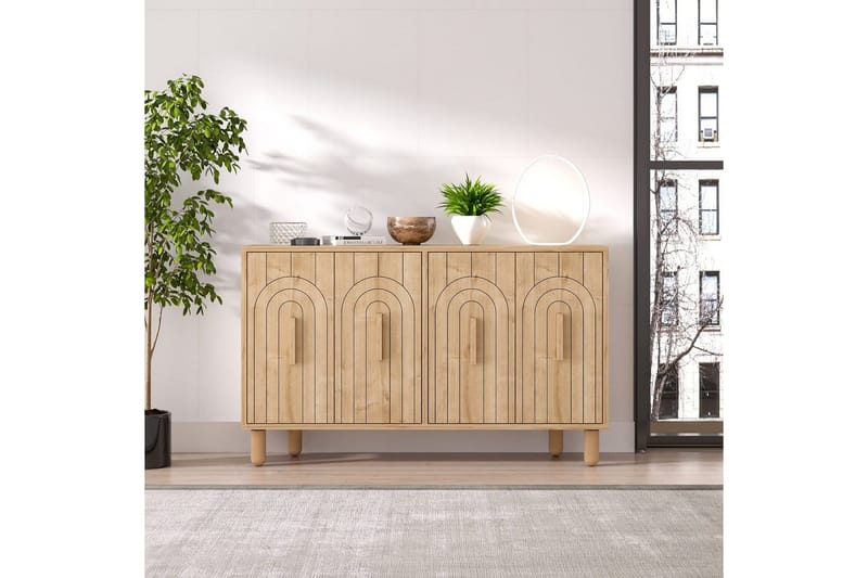 Konsoli Tiikeri Safidoniri Tammi - Safidoniri Tammi - Huonekalut - Pöytä & ruokailuryhmä - Apupöytä & sivupöytä - Konsolipöytä