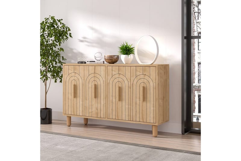 Konsoli Tiikeri Safidoniri Tammi - Safidoniri Tammi - Huonekalut - Pöytä & ruokailuryhmä - Apupöytä & sivupöytä - Konsolipöytä