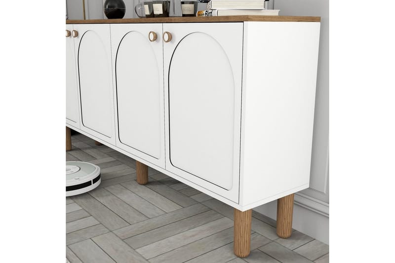 Konsoli Valkoinen - Valkoinen - Huonekalut - Pöytä & ruokailuryhmä - Apupöytä & sivupöytä - Konsolipöytä