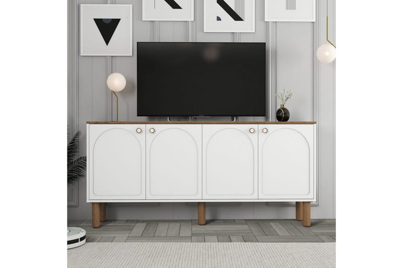 Konsoli Valkoinen - Valkoinen - Huonekalut - Pöytä & ruokailuryhmä - Apupöytä & sivupöytä - Konsolipöytä