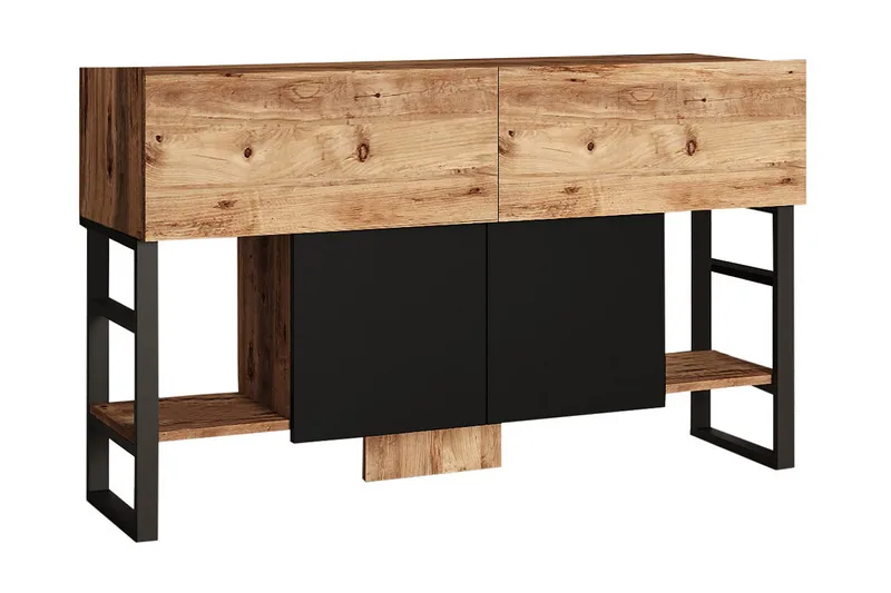 Apupöytä Challinder 139 cm, Luonnonväri