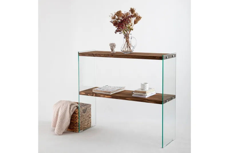 Apupöytä Gronausi 90 cm - Pähkinä - Huonekalut - Pöytä & ruokailuryhmä - Apupöytä & sivupöytä - Konsolipöytä