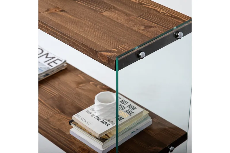 Apupöytä Gronausi 90 cm - Pähkinä - Huonekalut - Pöytä & ruokailuryhmä - Apupöytä & sivupöytä - Konsolipöytä