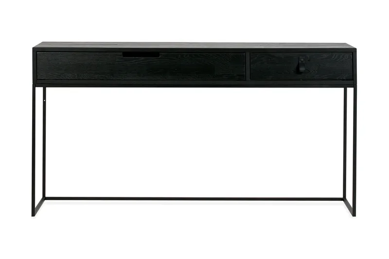 Apupöytä Iria 140 cm, Musta Tammi