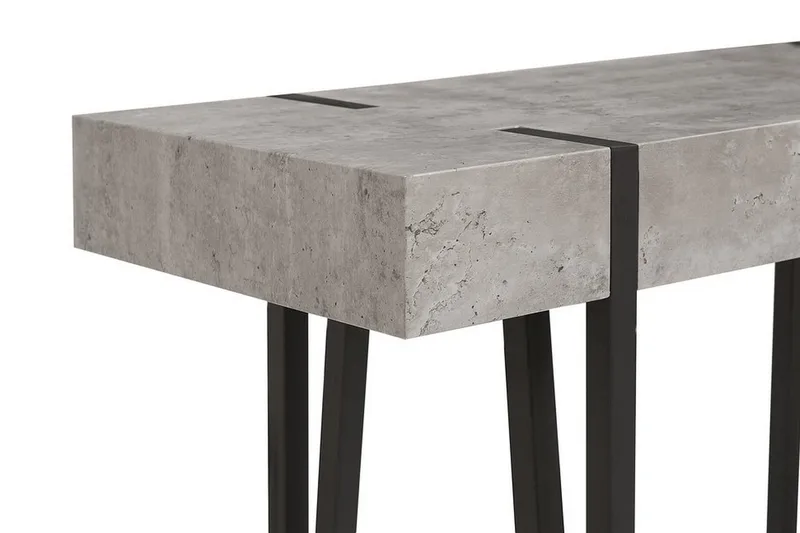 Apupöytä Longville - Harmaa - Huonekalut - Pöytä & ruokailuryhmä - Apupöytä & sivupöytä - Konsolipöytä