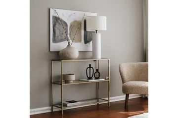 Apupöytä Manwoody 100 cm - Kulta - Huonekalut - Pöytä & ruokailuryhmä - Apupöytä & sivupöytä - Konsolipöytä