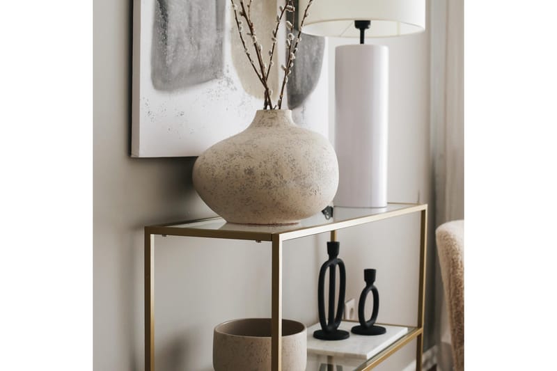 Apupöytä Manwoody 100 cm - Kulta - Huonekalut - Pöytä & ruokailuryhmä - Apupöytä & sivupöytä - Konsolipöytä