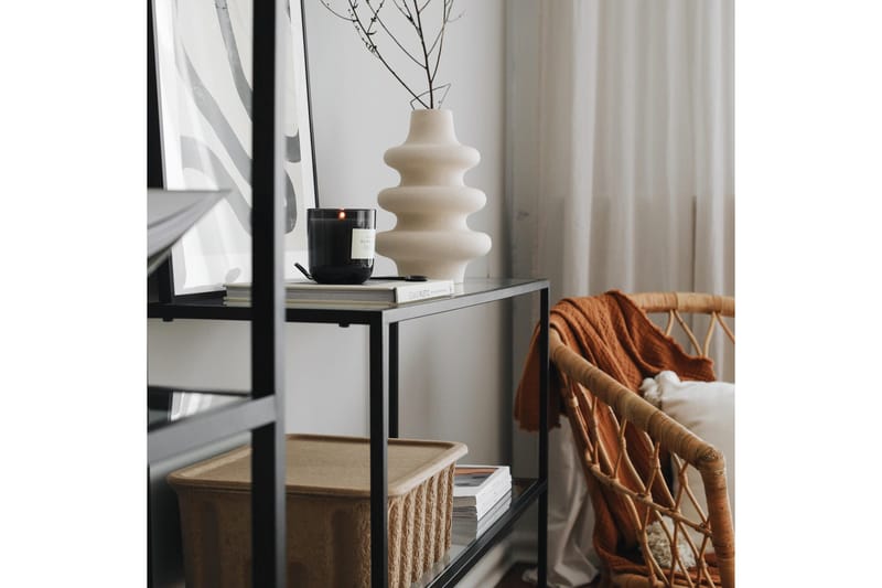 Apupöytä Manwoody 100 cm - Musta - Huonekalut - Pöytä & ruokailuryhmä - Apupöytä & sivupöytä - Konsolipöytä