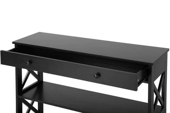 Apupöytä Montgomery 100 cm - Musta - Konsolipöytä - Eteispöytä
