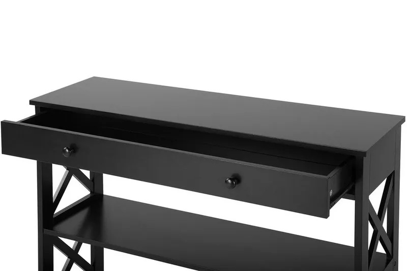 Apupöytä Montgomery 100 cm - Musta - Huonekalut - Pöytä & ruokailuryhmä - Apupöytä & sivupöytä - Konsolipöytä