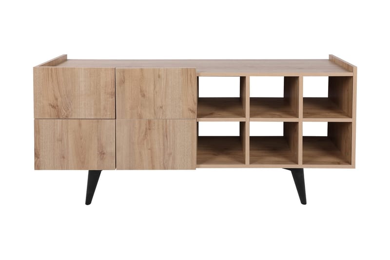 Apupöytä Mowaji 150 cm, Luonnonväri