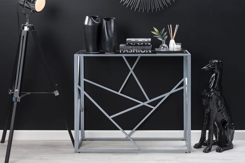 Apupöytä Orland 40 cm - Hopea - Huonekalut - Pöytä & ruokailuryhmä - Apupöytä & sivupöytä - Konsolipöytä