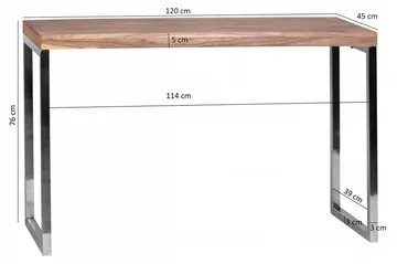 Apupöytä Stiebel 120 cm - Puu/Luonnonväri - Huonekalut - Pöytä & ruokailuryhmä - Apupöytä & sivupöytä - Konsolipöytä
