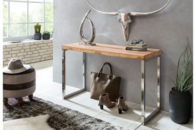 Apupöytä Stiebel 120 cm - Puu/Luonnonväri - Huonekalut - Pöytä & ruokailuryhmä - Apupöytä & sivupöytä - Konsolipöytä