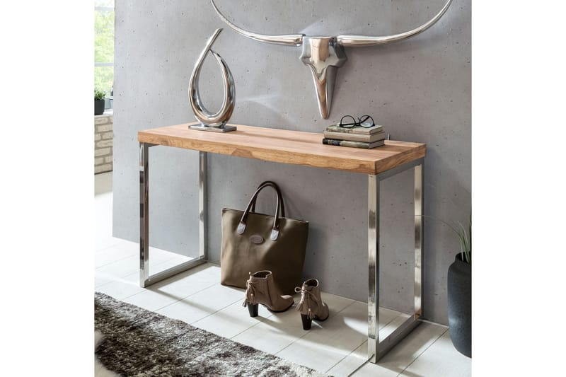 Apupöytä Stiebel 120 cm - Puu/Luonnonväri - Huonekalut - Pöytä & ruokailuryhmä - Apupöytä & sivupöytä - Konsolipöytä