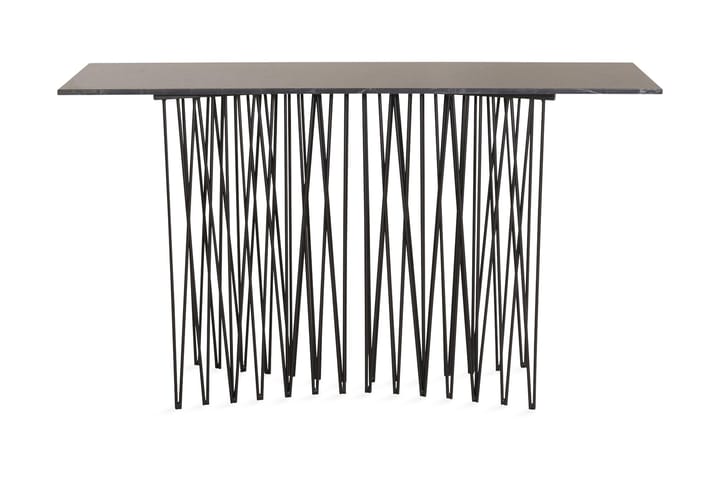 Apupöytä Stone 130 cm - Musta - Eteispöytä - Konsolipöytä