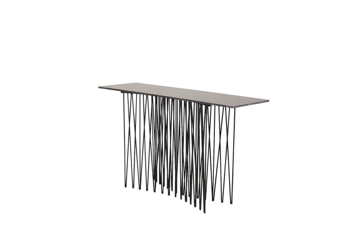 Apupöytä Stone 130 cm - Musta - Eteispöytä - Konsolipöytä