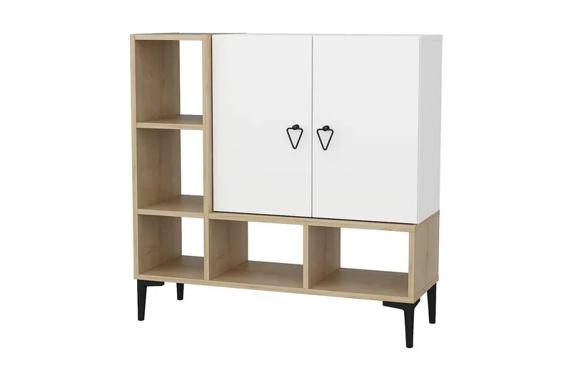 Apupöytä Urgby 100x100 cm, Ruskea