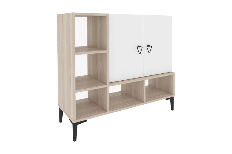 Apupöytä Urgby 100x100 cm - Valkoinen - Huonekalut - Pöytä & ruokailuryhmä - Apupöytä & sivupöytä - Konsolipöytä