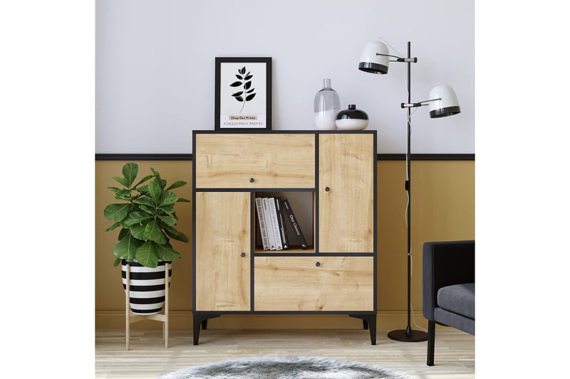 Apupöytä Urgby 100x117 cm - Sininen - Huonekalut - Pöytä & ruokailuryhmä - Apupöytä & sivupöytä - Konsolipöytä