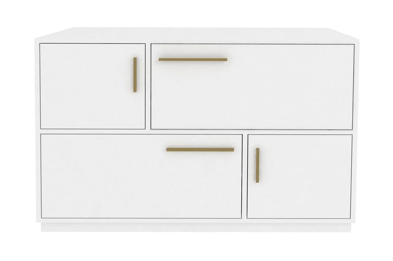 Apupöytä Urgby 120x81,6 cm - Valkoinen - Huonekalut - Pöytä & ruokailuryhmä - Apupöytä & sivupöytä - Konsolipöytä