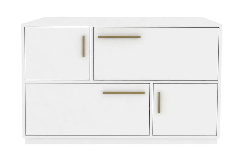 Apupöytä Urgby 120x81,6 cm, Valkoinen