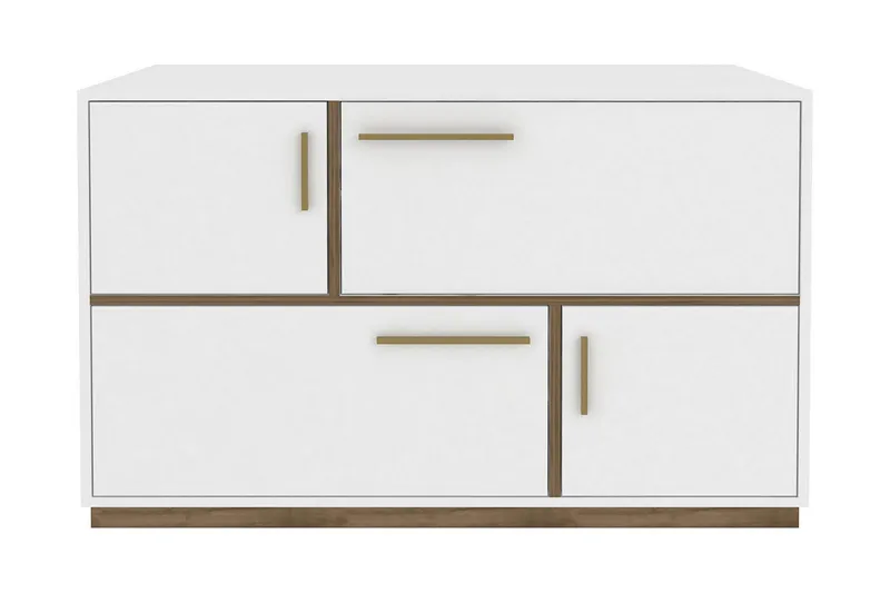 Apupöytä Urgby 120x81,6 cm, Valkoinen