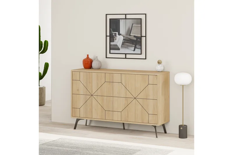 Apupöytä Urgby 123x62,4 cm - Ruskea - Huonekalut - Pöytä & ruokailuryhmä - Apupöytä & sivupöytä - Konsolipöytä