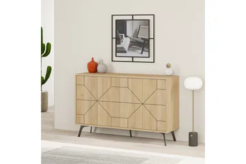 Apupöytä Urgby 123x62,4 cm - Ruskea - Huonekalut - Pöytä & ruokailuryhmä - Apupöytä & sivupöytä - Konsolipöytä