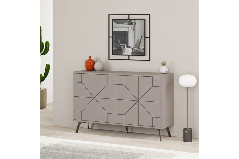 Apupöytä Urgby 123x62,4 cm - Ruskea - Huonekalut - Pöytä & ruokailuryhmä - Apupöytä & sivupöytä - Konsolipöytä