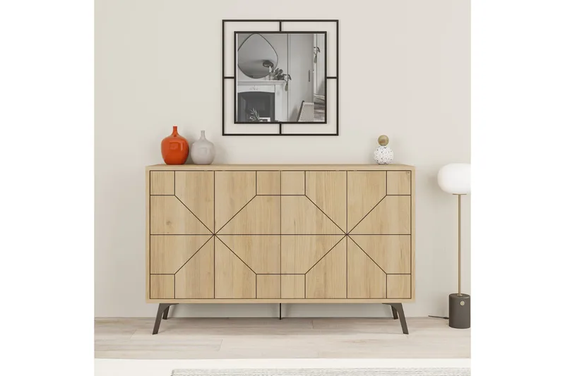 Apupöytä Urgby 123x62,4 cm - Ruskea - Huonekalut - Pöytä & ruokailuryhmä - Apupöytä & sivupöytä - Konsolipöytä