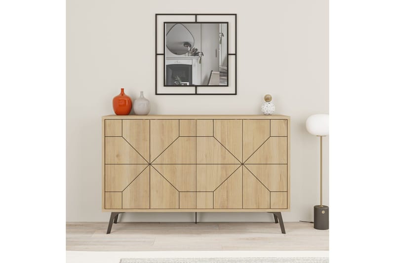 Apupöytä Urgby 123x62,4 cm - Ruskea - Huonekalut - Pöytä & ruokailuryhmä - Apupöytä & sivupöytä - Konsolipöytä