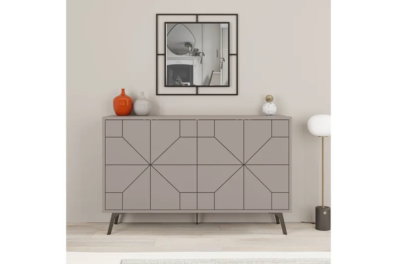 Apupöytä Urgby 123x62,4 cm - Ruskea - Huonekalut - Pöytä & ruokailuryhmä - Apupöytä & sivupöytä - Konsolipöytä