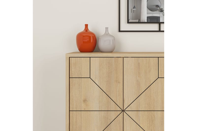 Apupöytä Urgby 123x62,4 cm - Ruskea - Huonekalut - Pöytä & ruokailuryhmä - Apupöytä & sivupöytä - Konsolipöytä