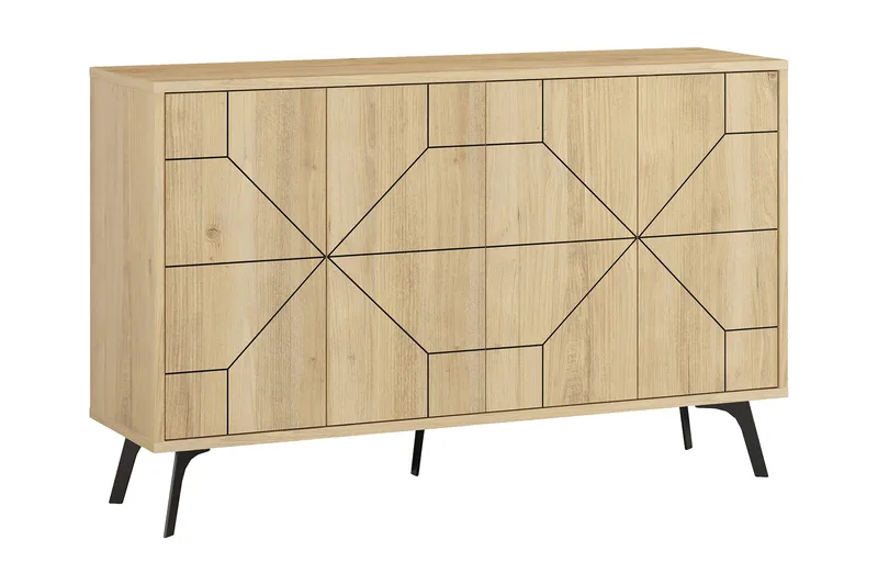 Apupöytä Urgby 123x62,4 cm, Ruskea