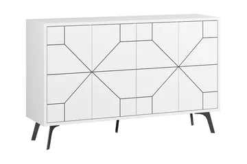 Apupöytä Urgby 123x62,4 cm - Valkoinen - Huonekalut - Pöytä & ruokailuryhmä - Apupöytä & sivupöytä - Konsolipöytä