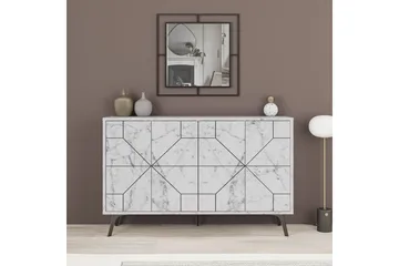 Apupöytä Urgby 123x62,4 cm - Valkoinen - Huonekalut - Pöytä & ruokailuryhmä - Apupöytä & sivupöytä - Konsolipöytä