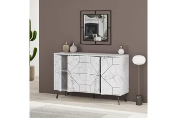 Apupöytä Urgby 123x62,4 cm - Valkoinen - Huonekalut - Pöytä & ruokailuryhmä - Apupöytä & sivupöytä - Konsolipöytä