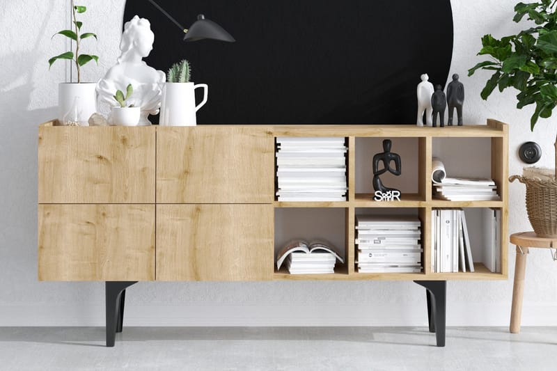 Apupöytä Urgby 150x75 cm - Sininen - Huonekalut - Pöytä & ruokailuryhmä - Apupöytä & sivupöytä - Konsolipöytä