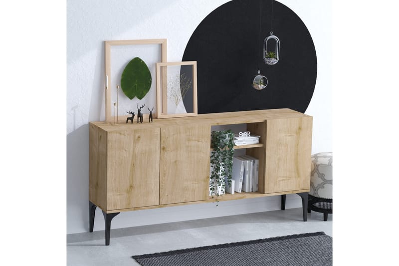 Apupöytä Urgby 150x80 cm - Sininen - Huonekalut - Pöytä & ruokailuryhmä - Apupöytä & sivupöytä - Konsolipöytä
