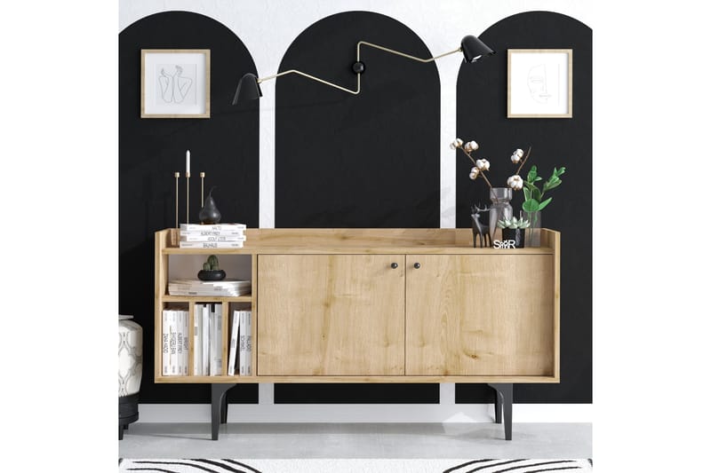 Apupöytä Urgby 150x80 cm - Sininen - Huonekalut - Pöytä & ruokailuryhmä - Apupöytä & sivupöytä - Konsolipöytä