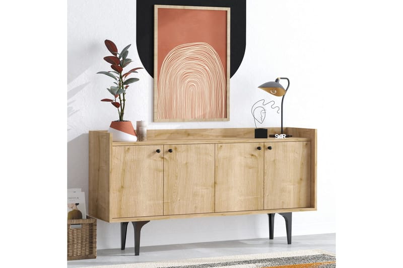 Apupöytä Urgby 150x80 cm - Sininen - Huonekalut - Pöytä & ruokailuryhmä - Apupöytä & sivupöytä - Konsolipöytä