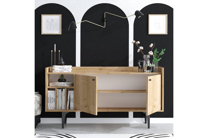 Apupöytä Urgby 150x80 cm - Sininen - Huonekalut - Pöytä & ruokailuryhmä - Apupöytä & sivupöytä - Konsolipöytä