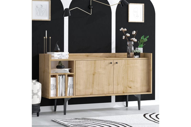 Apupöytä Urgby 150x80 cm - Sininen - Huonekalut - Pöytä & ruokailuryhmä - Apupöytä & sivupöytä - Konsolipöytä