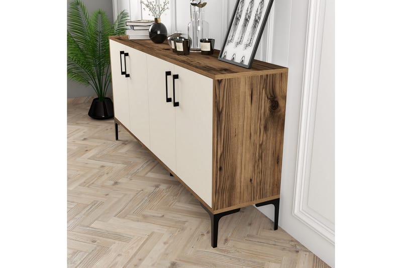 Apupöytä Urgby 160x78 cm - Ruskea - Huonekalut - Pöytä & ruokailuryhmä - Apupöytä & sivupöytä - Konsolipöytä