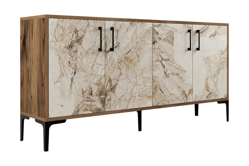Apupöytä Urgby 160x78 cm - Ruskea - Huonekalut - Pöytä & ruokailuryhmä - Apupöytä & sivupöytä - Konsolipöytä