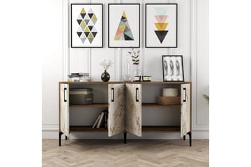 Apupöytä Urgby 160x78 cm - Ruskea - Huonekalut - Pöytä & ruokailuryhmä - Apupöytä & sivupöytä - Konsolipöytä