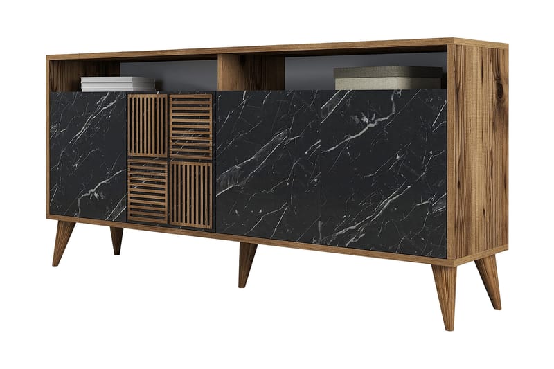 Apupöytä Urgby 160x78 cm, Ruskea