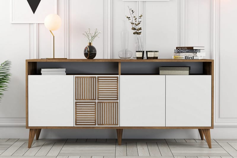 Apupöytä Urgby 160x78 cm - Ruskea - Huonekalut - Pöytä & ruokailuryhmä - Apupöytä & sivupöytä - Konsolipöytä